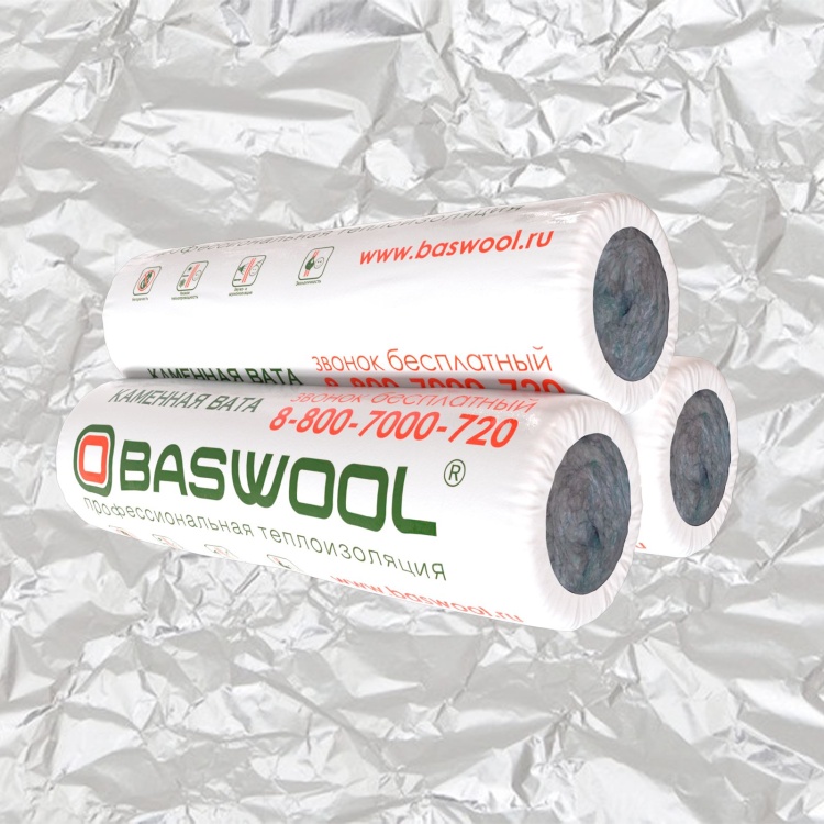 Мат прошивной BASWOOL  МП-75 2000х1200х80 мм